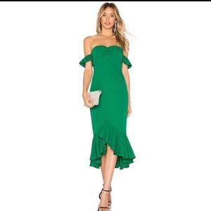 Lovers & Friends Kelly green dress, Size S